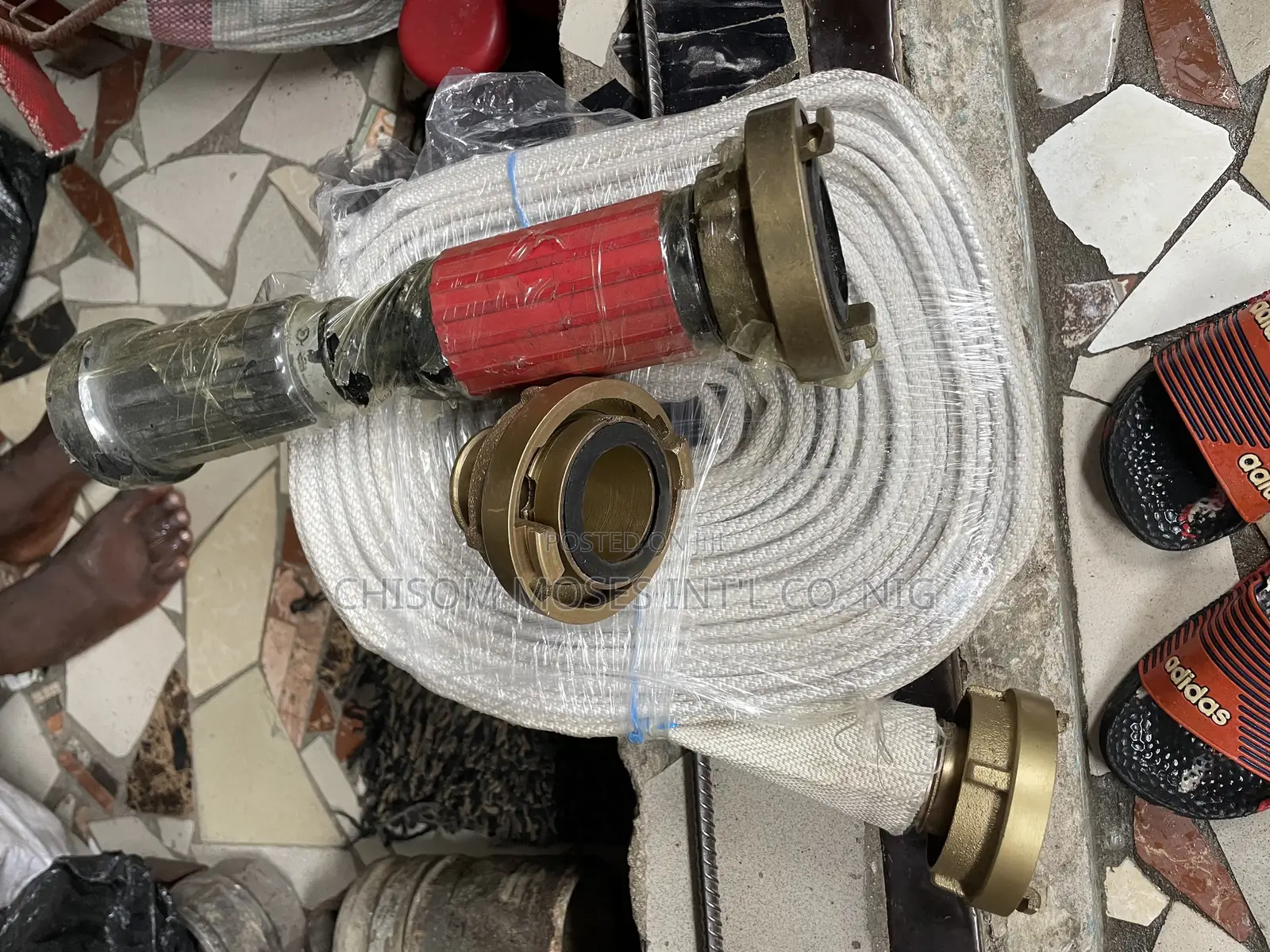 2” Fire Hose and Nozzle With Brass Storz Coupling
