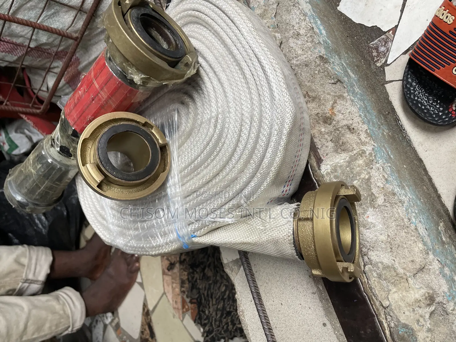 2” Fire Hose and Nozzle With Brass Storz Coupling
