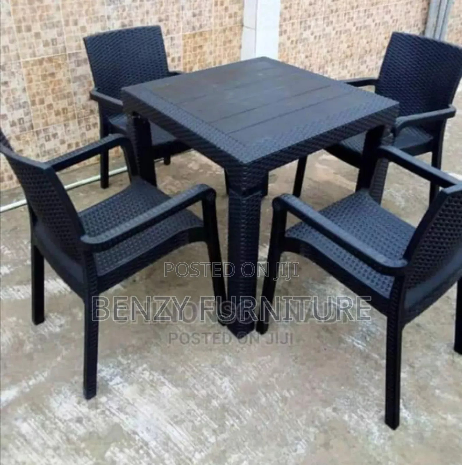 Az Bamboo Table and Aimless Chair