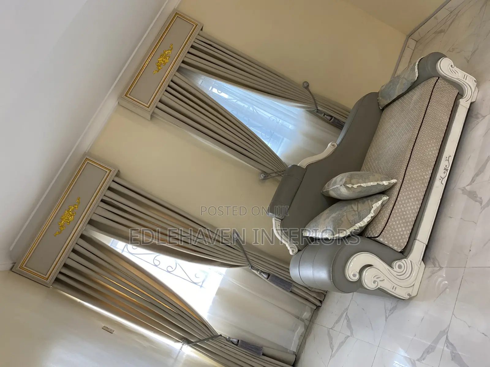 Cream Color Turkish Curtains