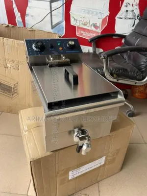 Single Tank And Basket Tabletop Industrial Electric Fryer