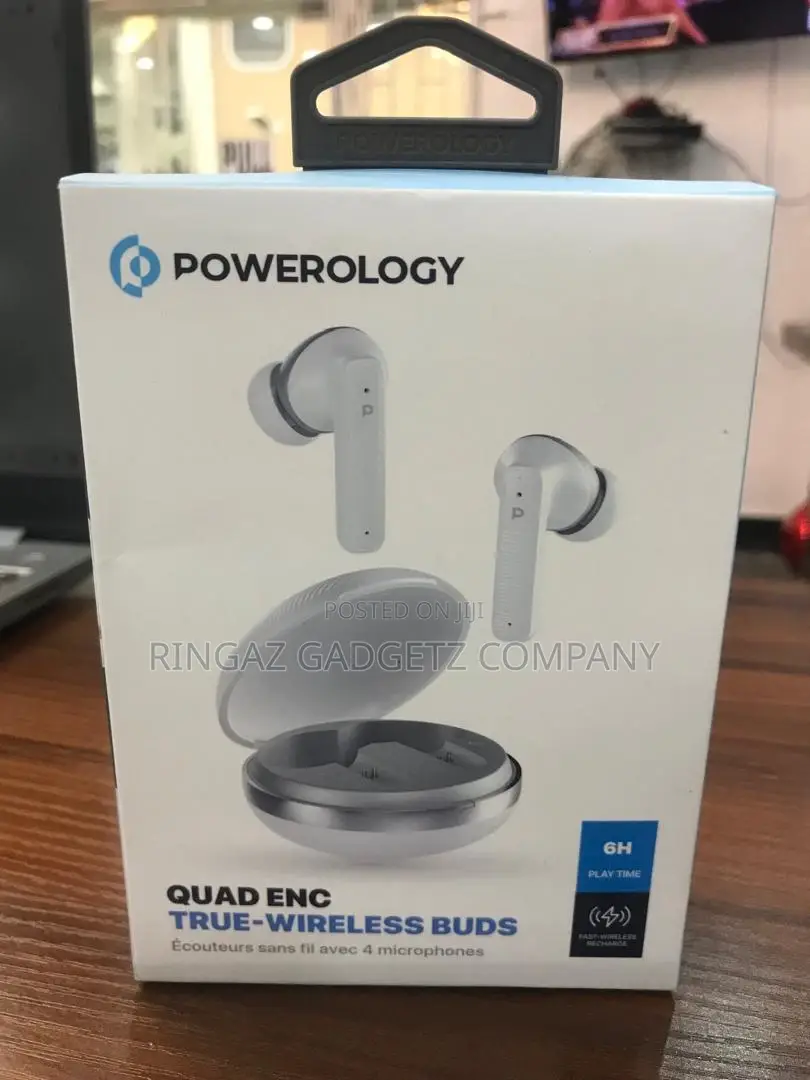 Powerology Quad Enc True-wireless Buds