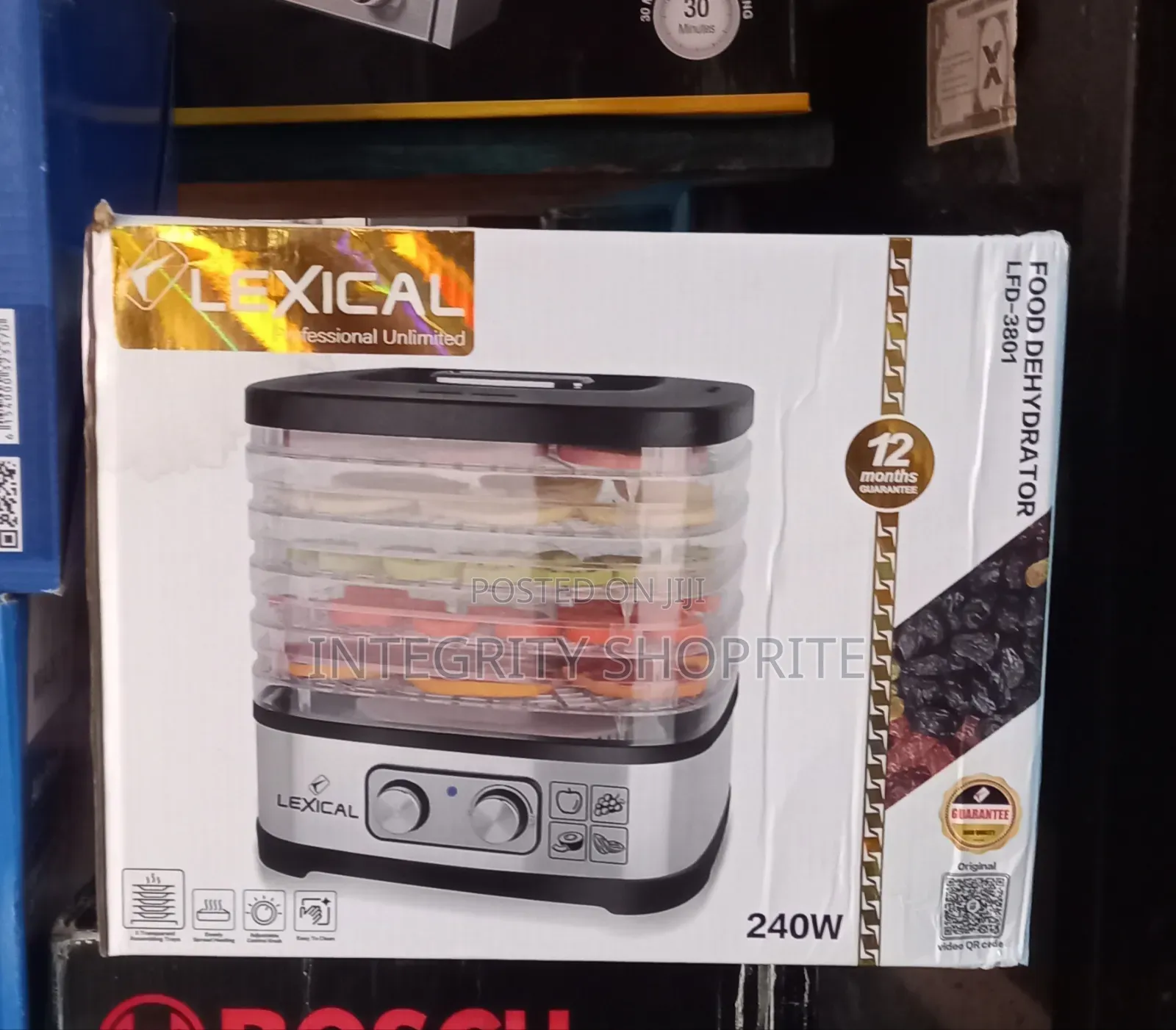 Lexical 5-Layer Household Food Dehydrator Machine