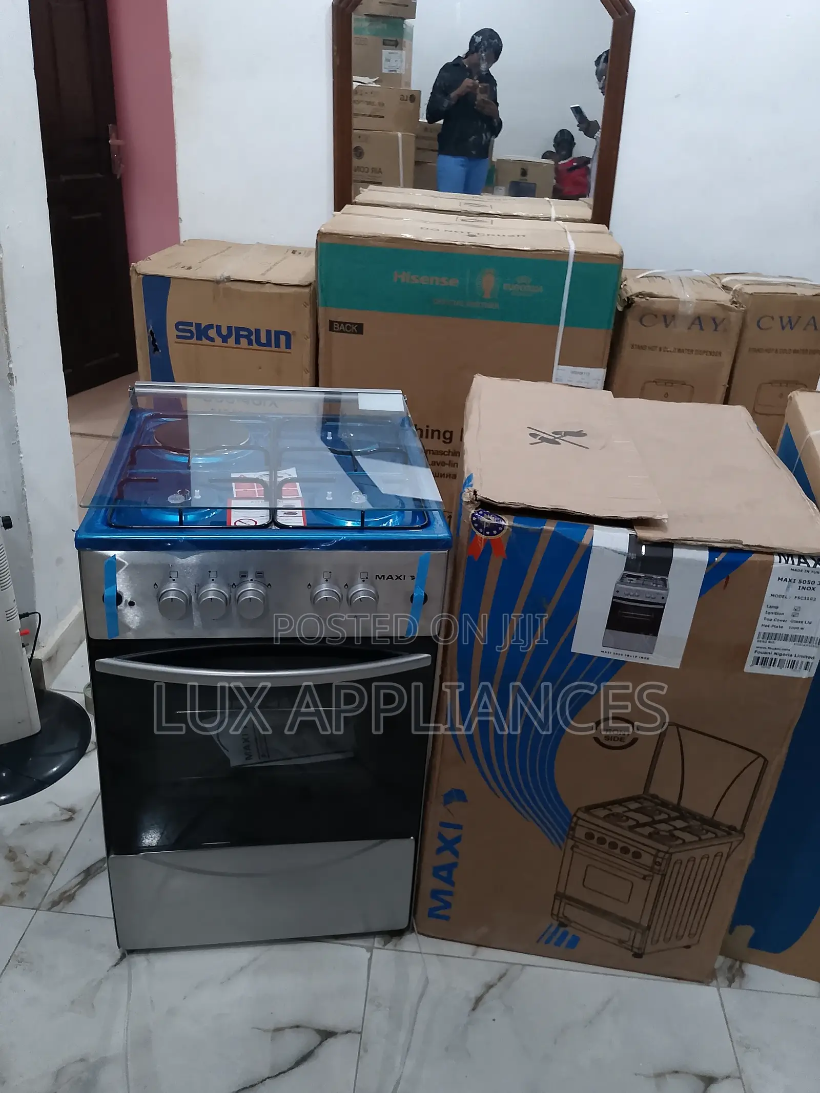 Offer Ends Soon, Buy Maxi (3+1) Gas Cooker