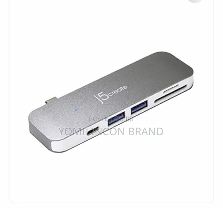 J5create 6-in-1 Ultradrive Mini Dock With USB-C Power