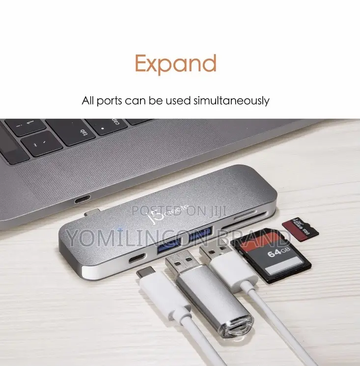 J5create 6-in-1 Ultradrive Mini Dock With USB-C Power
