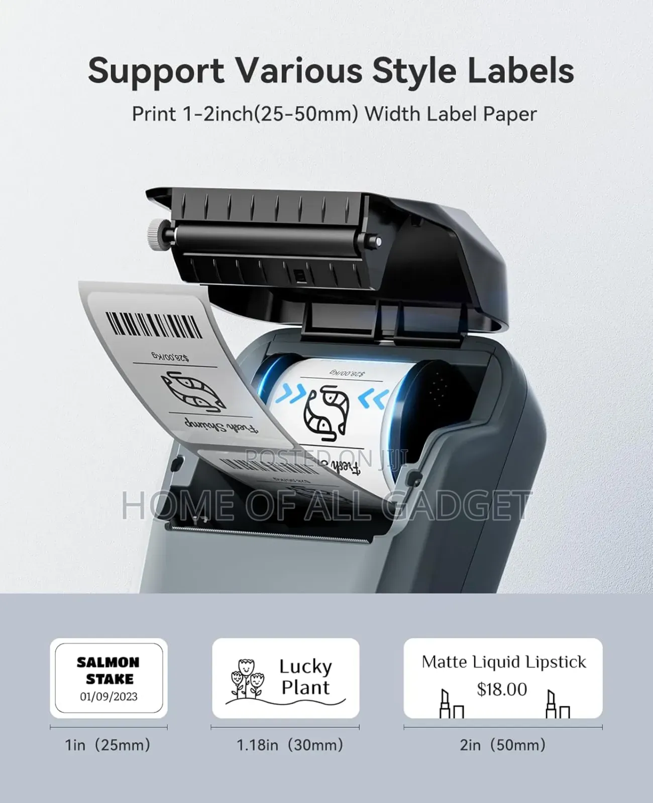 NIIMBOT B1 Bluetooth Portable Label Printer Inkless