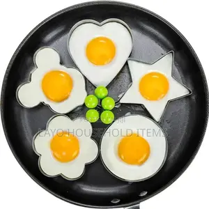 New Stainless Steel Fried Egg Mold Heart