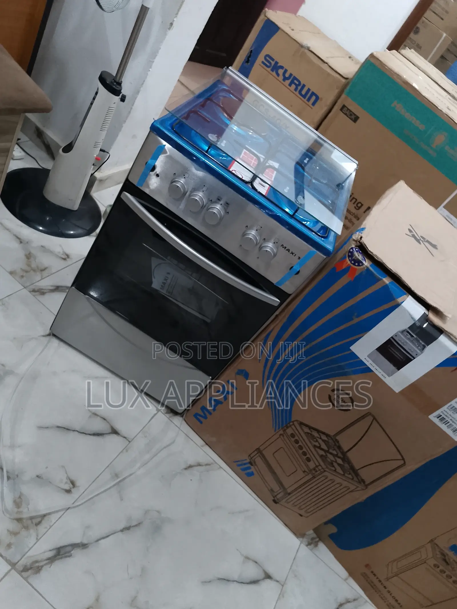 Functioning Maxi Burner and Electric Cooker