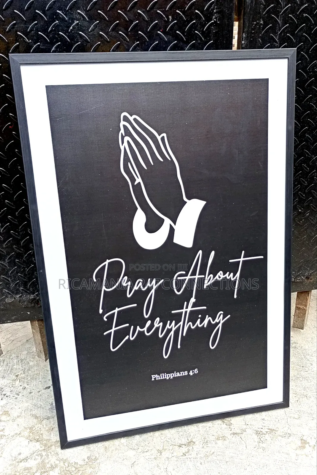 Pray About Everything On A Framework