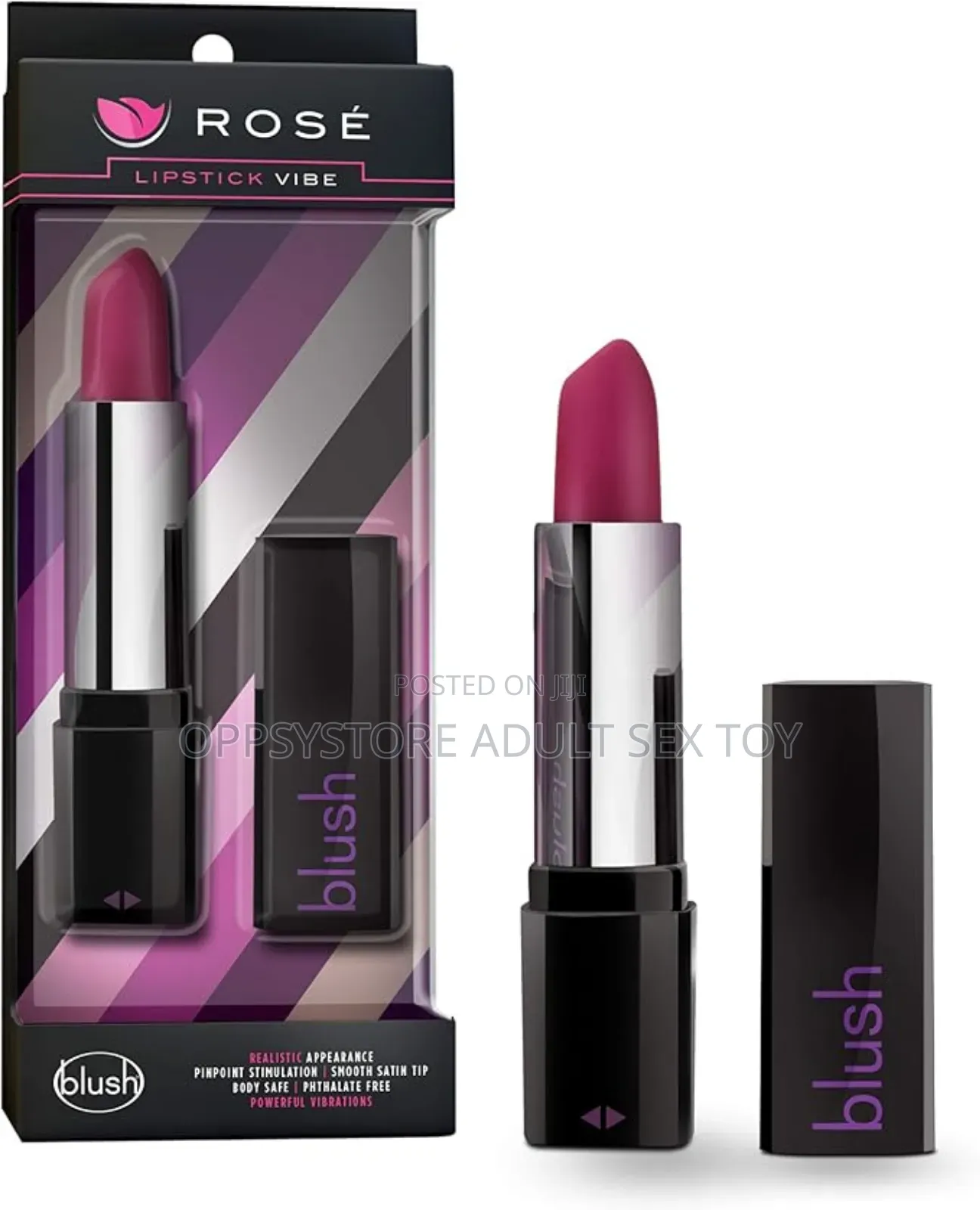 Rose Lipstick Vibrator
