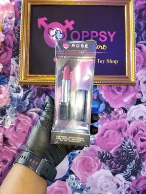 Rose Lipstick Vibrator