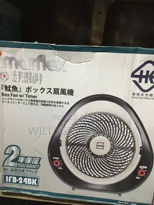 Imarflex Box Fan With Timer