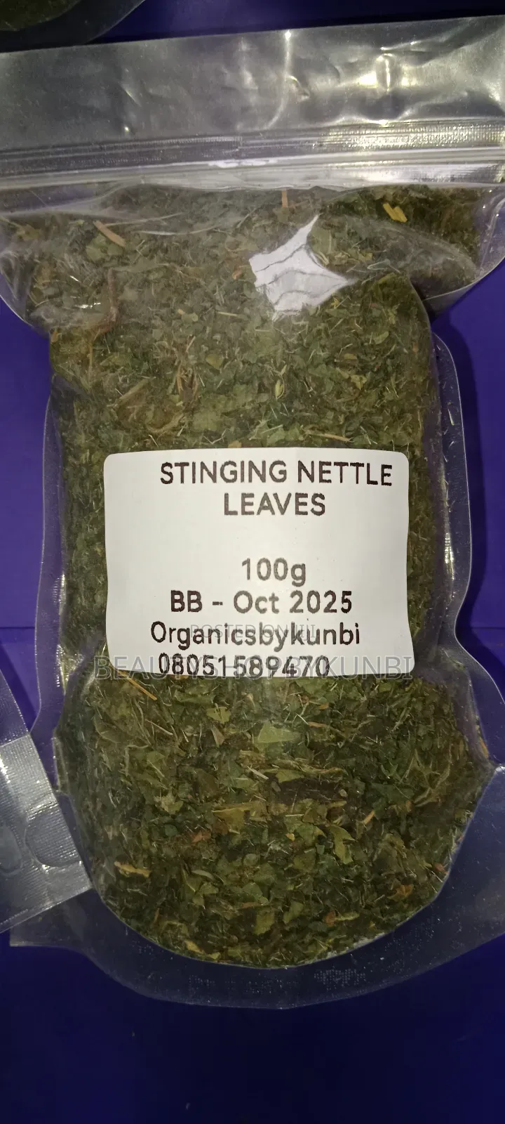 Stinging Nettle Leaves - 100g