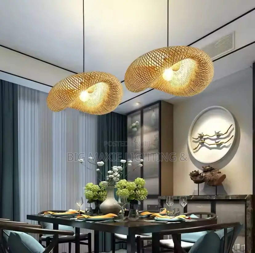 Bamboo Vintage Pendant Light
