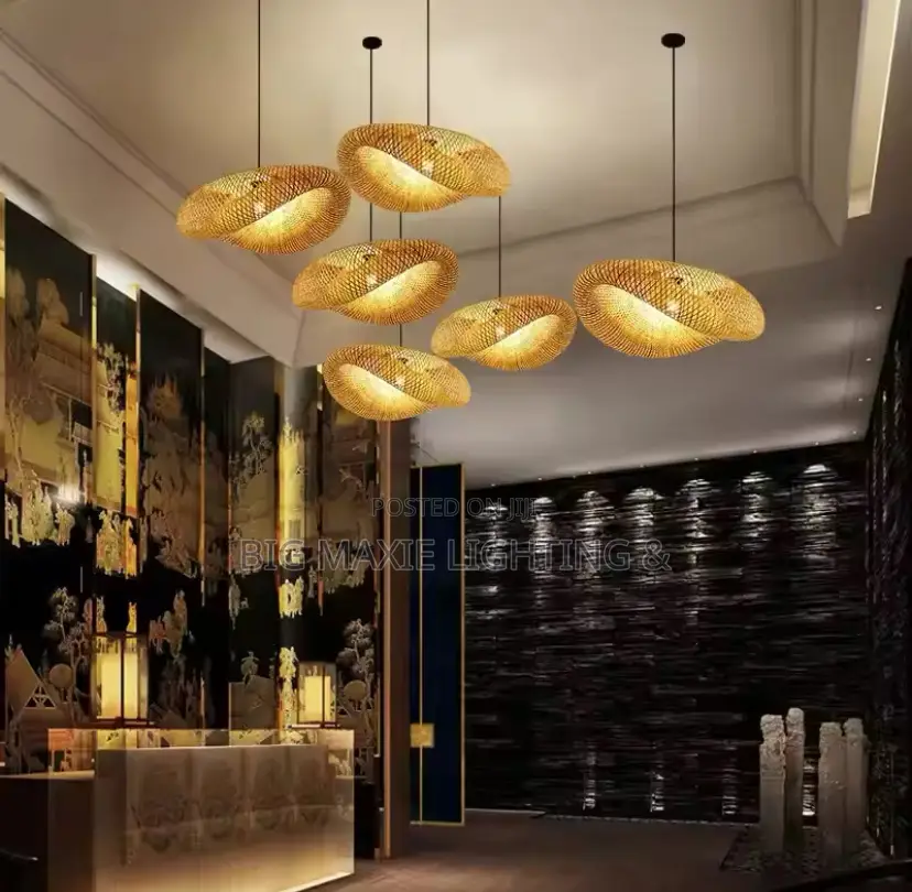 Bamboo Vintage Pendant Light