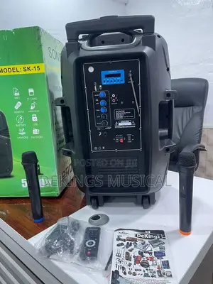 Sonok 15 Inches Pa System Bluetooth Speaker