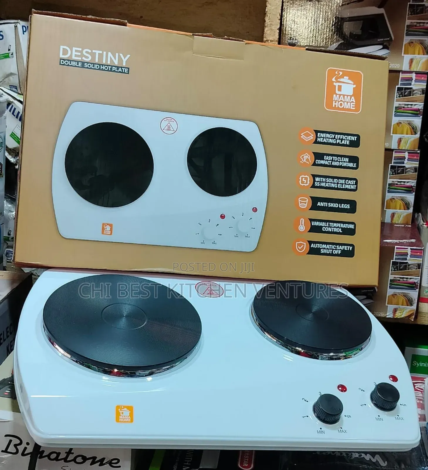 Destiny Hot Plate 2 Burner