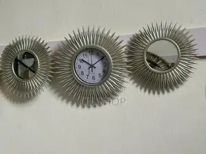 Set of 3 Clock and Mirror Set