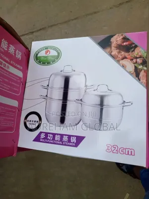 32cm Steamer Pot, Also Available in 30cm and 28cm in Stock