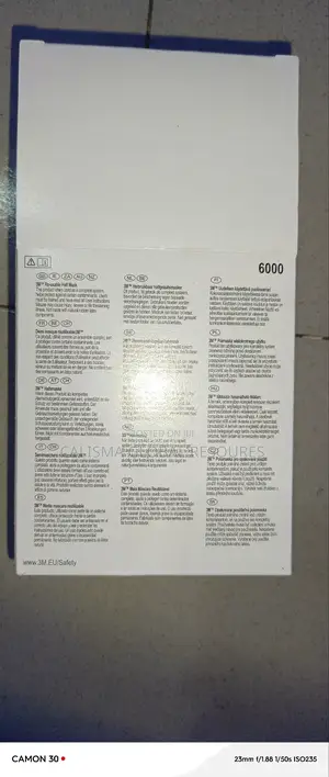 3M Half Face 6200