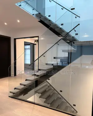Modern Staircase Handrail Glass