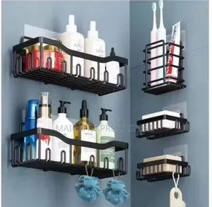 5in1 Shower Caddy Bathroom Organizer Rack