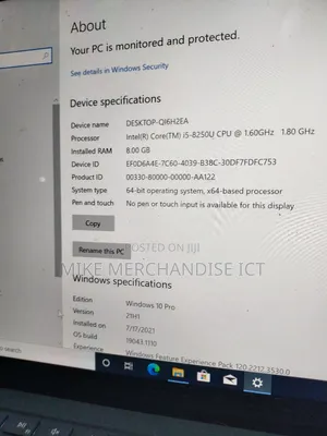 Laptop HP ProBook 450 G5 8GB Intel Core I5 SSD 256GB