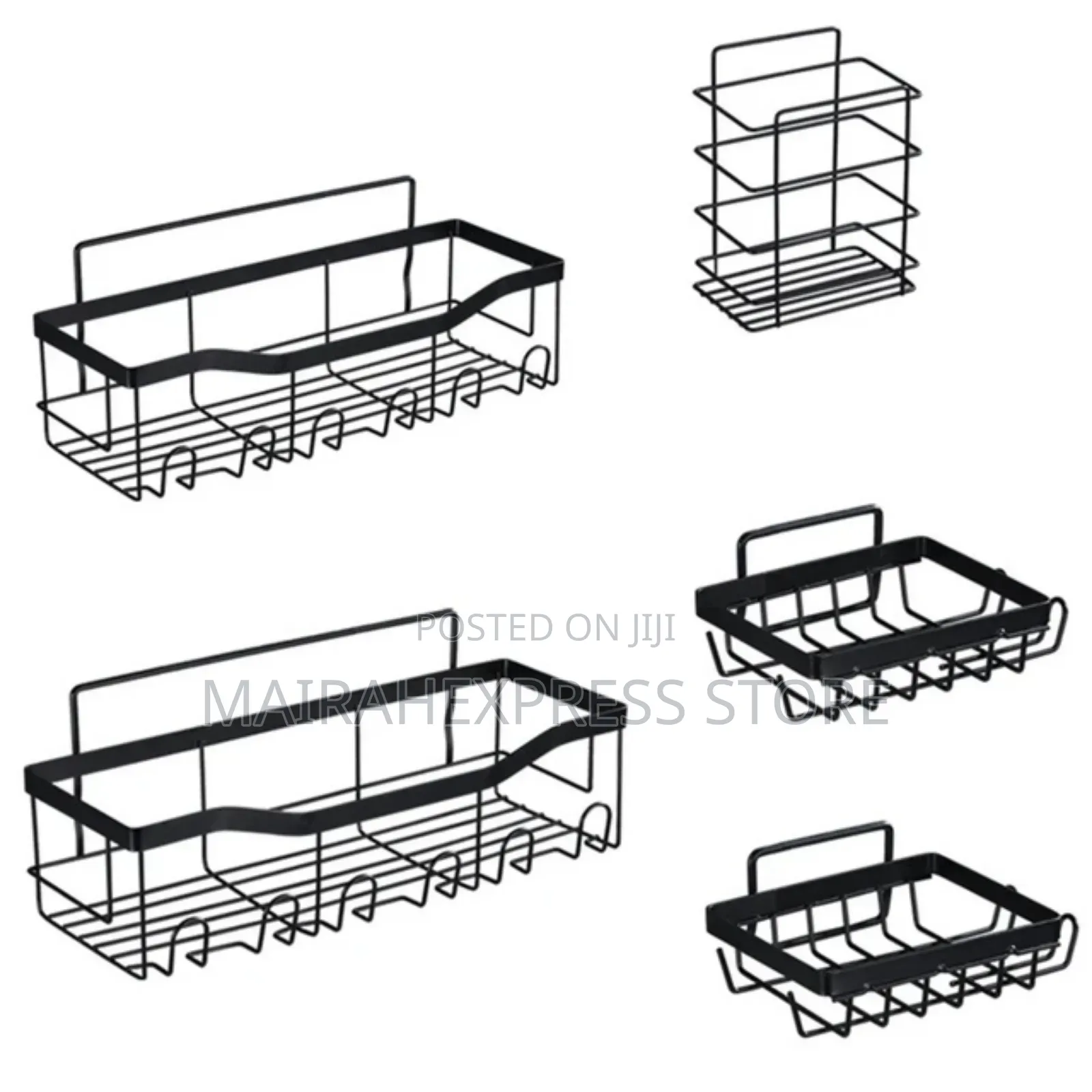 5in1 Shower Caddy Bathroom Organizer Rack