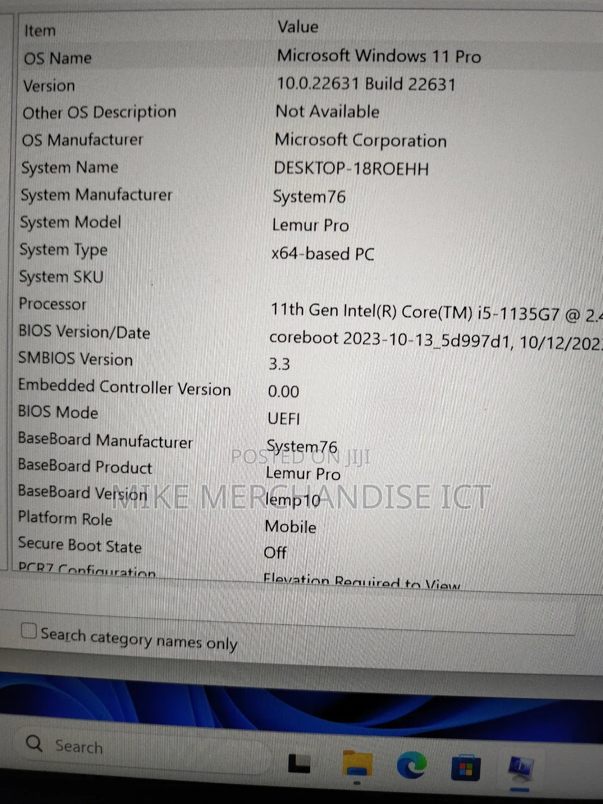 Laptop 24GB Intel Core I5 SSD 512GB