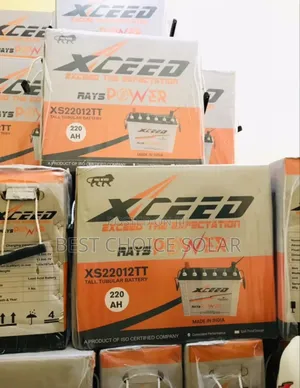 220ah 12v Xceed Battery Tubular Available