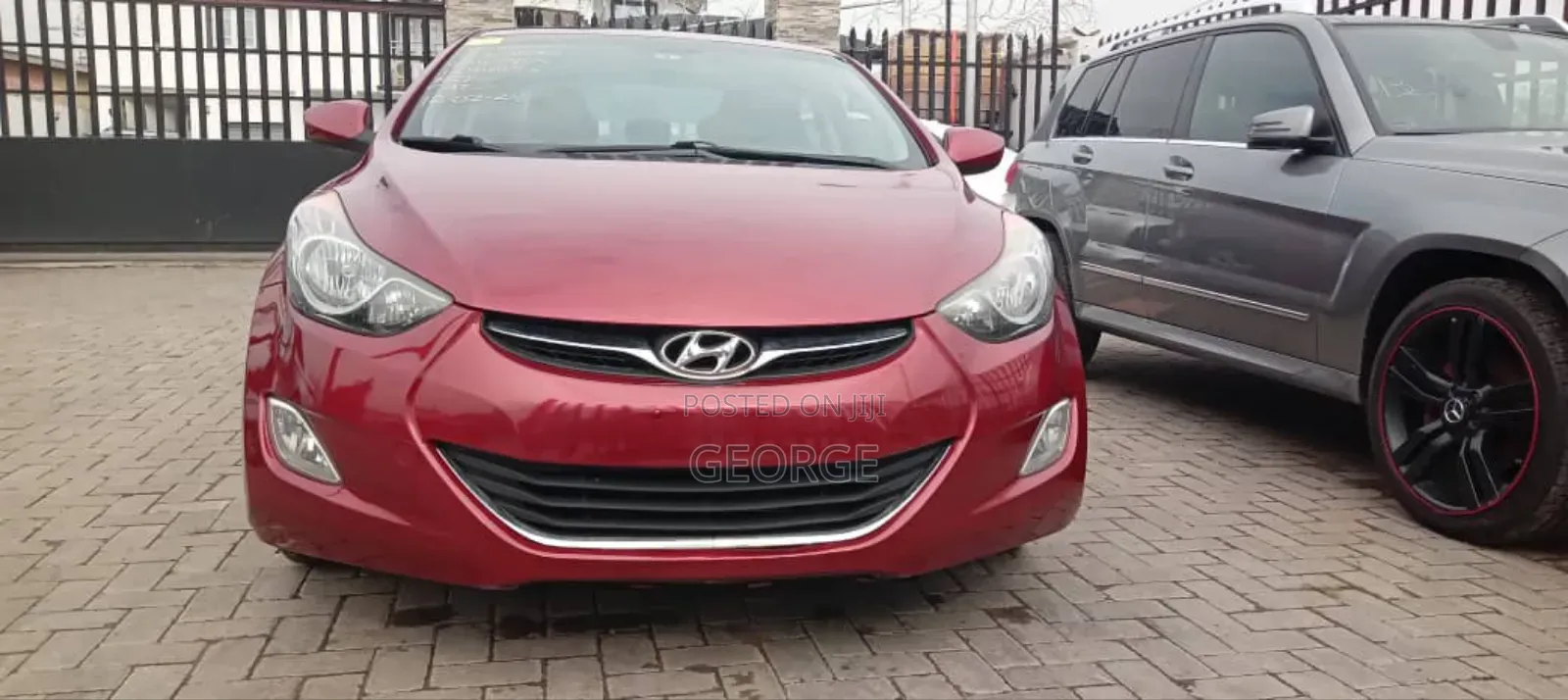 Hyundai Elantra GLS Automatic 2012 Red