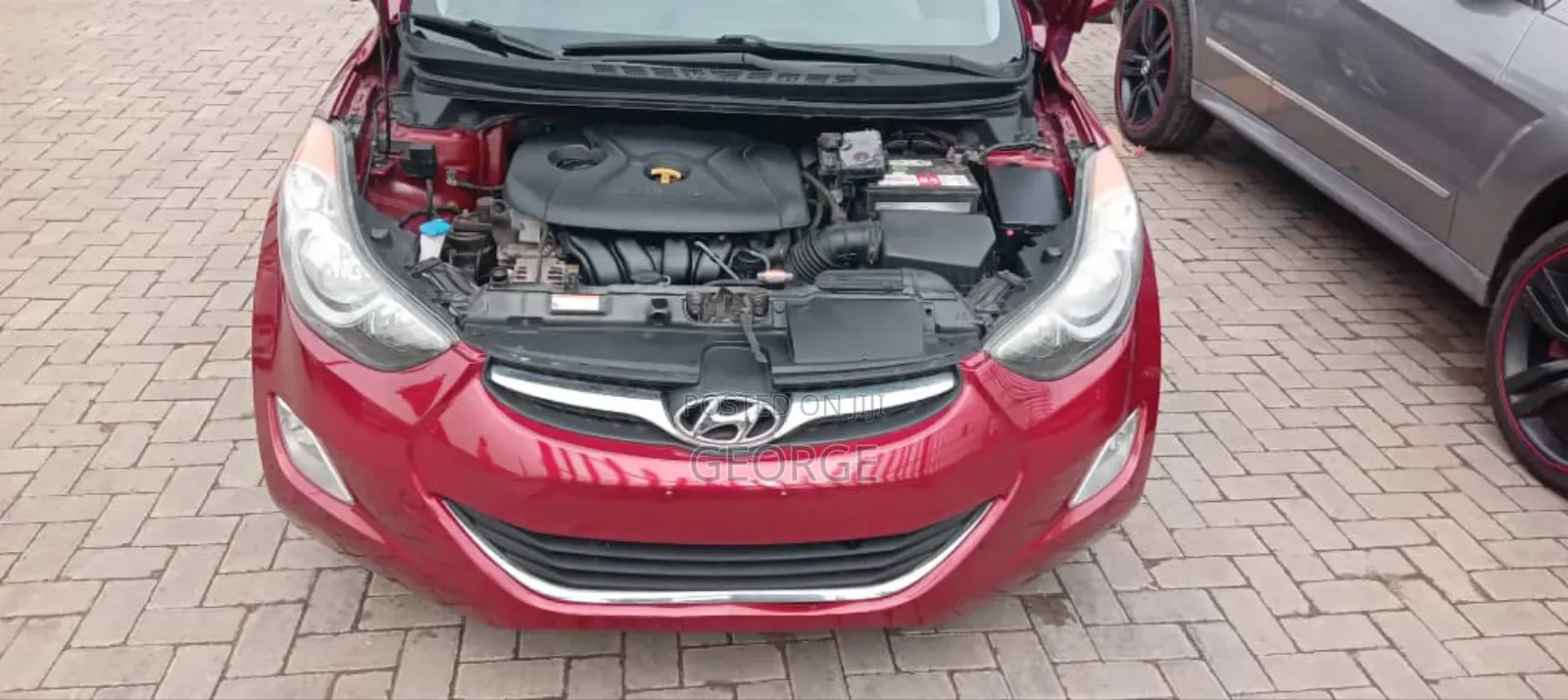Hyundai Elantra GLS Automatic 2012 Red