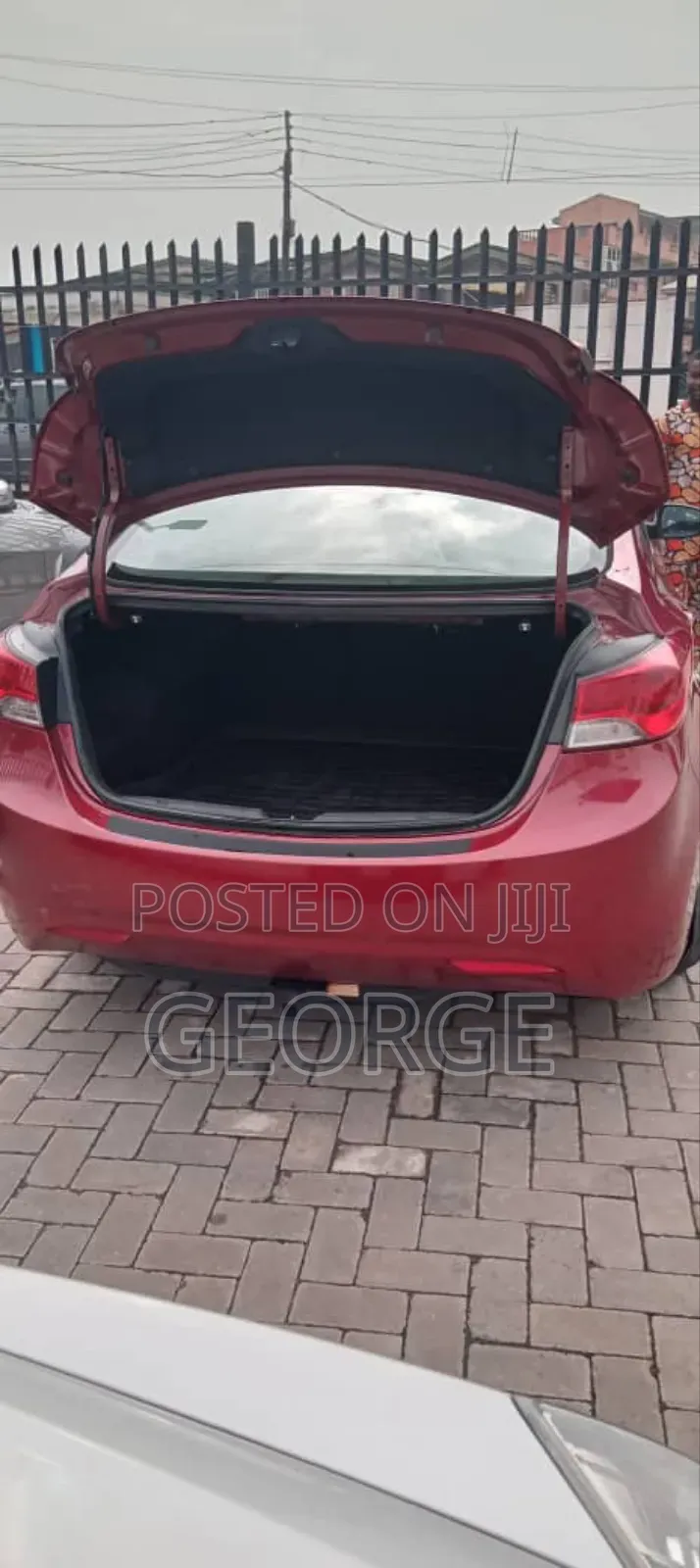 Hyundai Elantra GLS Automatic 2012 Red