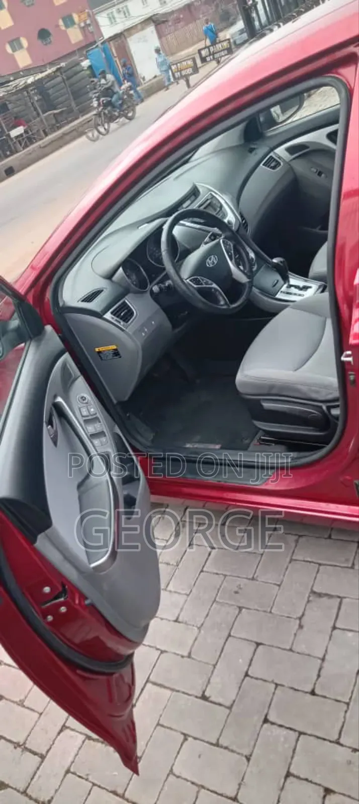 Hyundai Elantra GLS Automatic 2012 Red