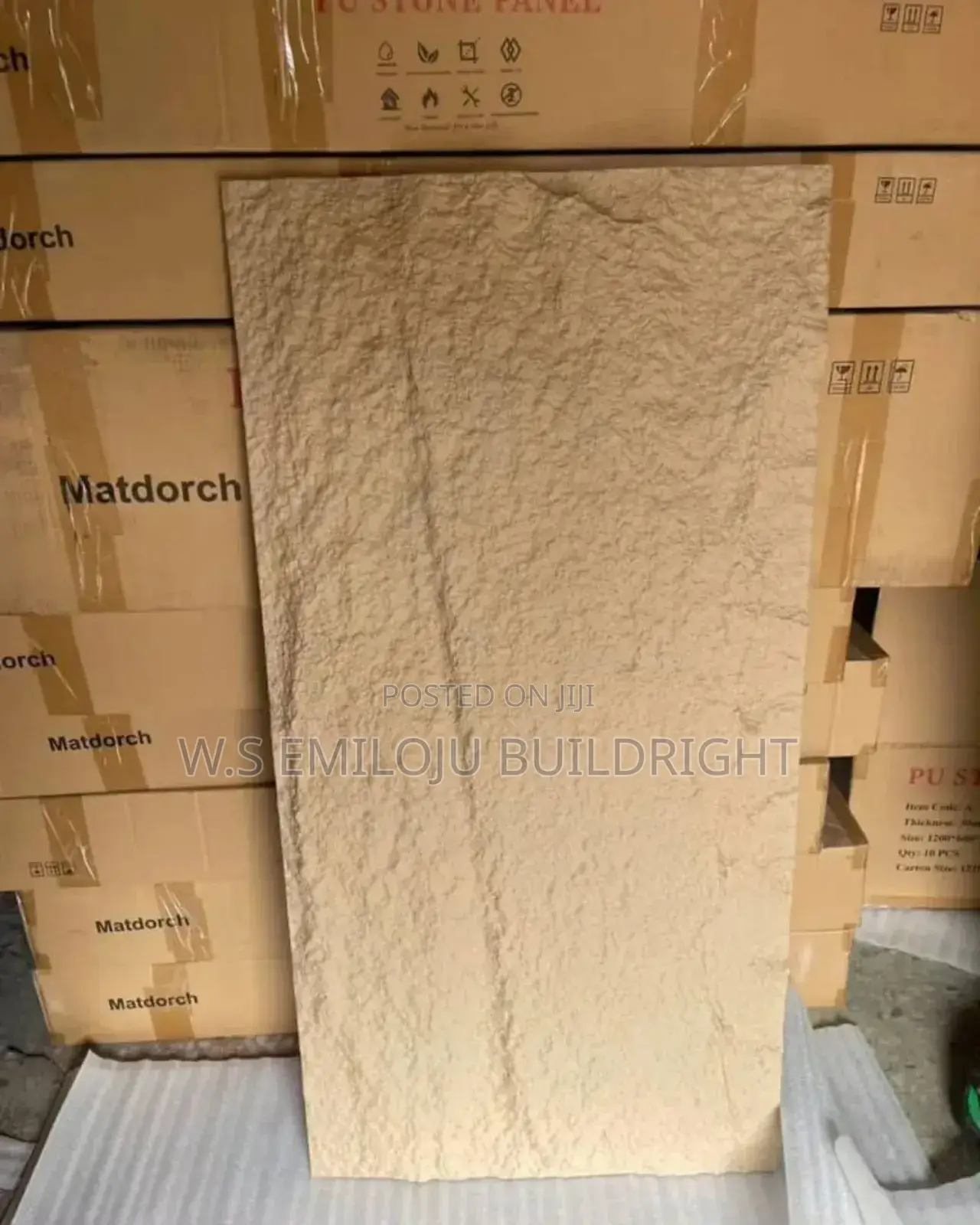 Decorative Pu Stone Panel