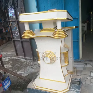Cream Church Pulpit