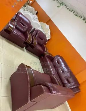 Quality Imported Leather Sofa Chair by 7 Seaters
