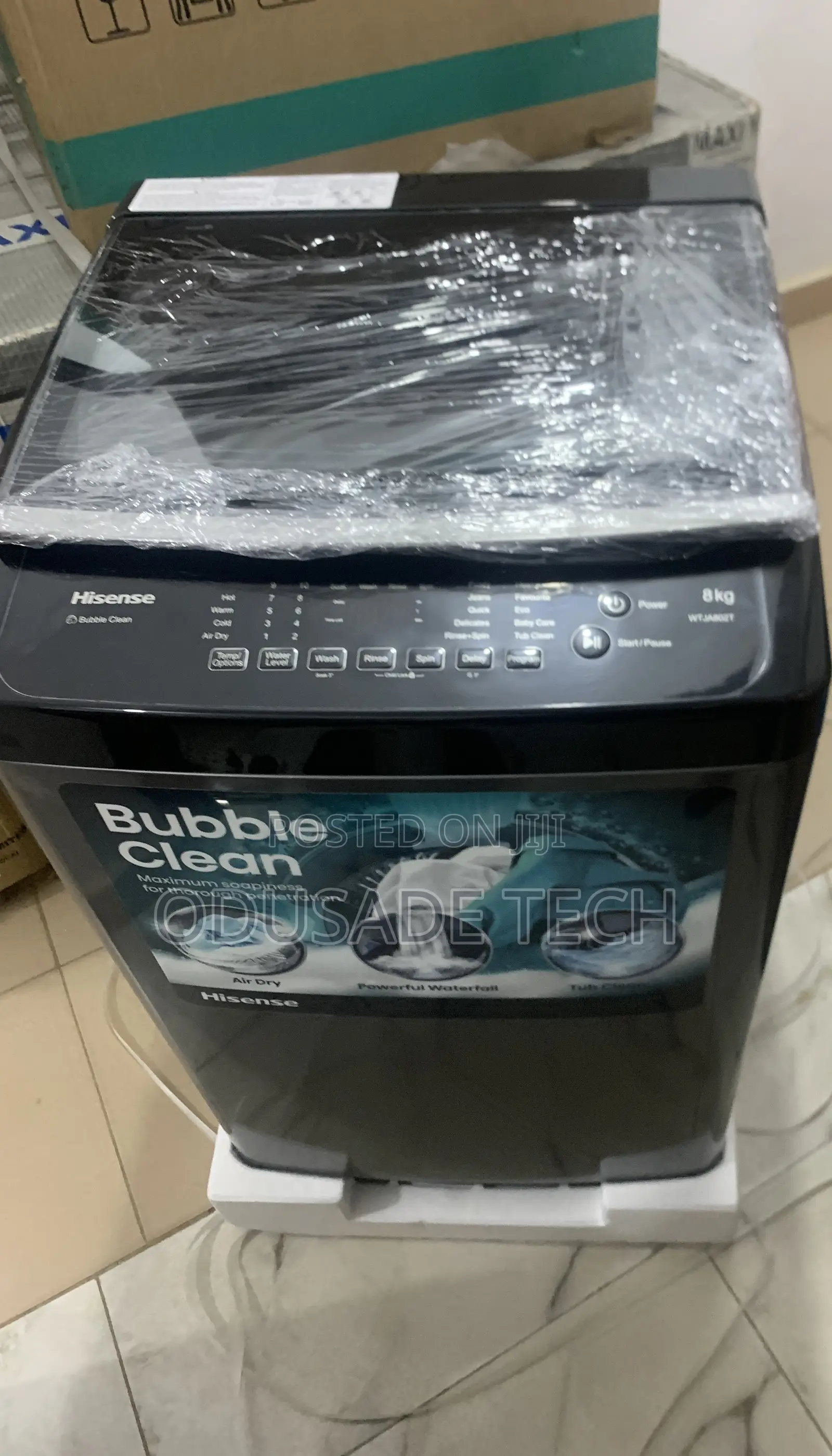 Luxecycle Hisense 8KG Top Load Automatic Washing Machine