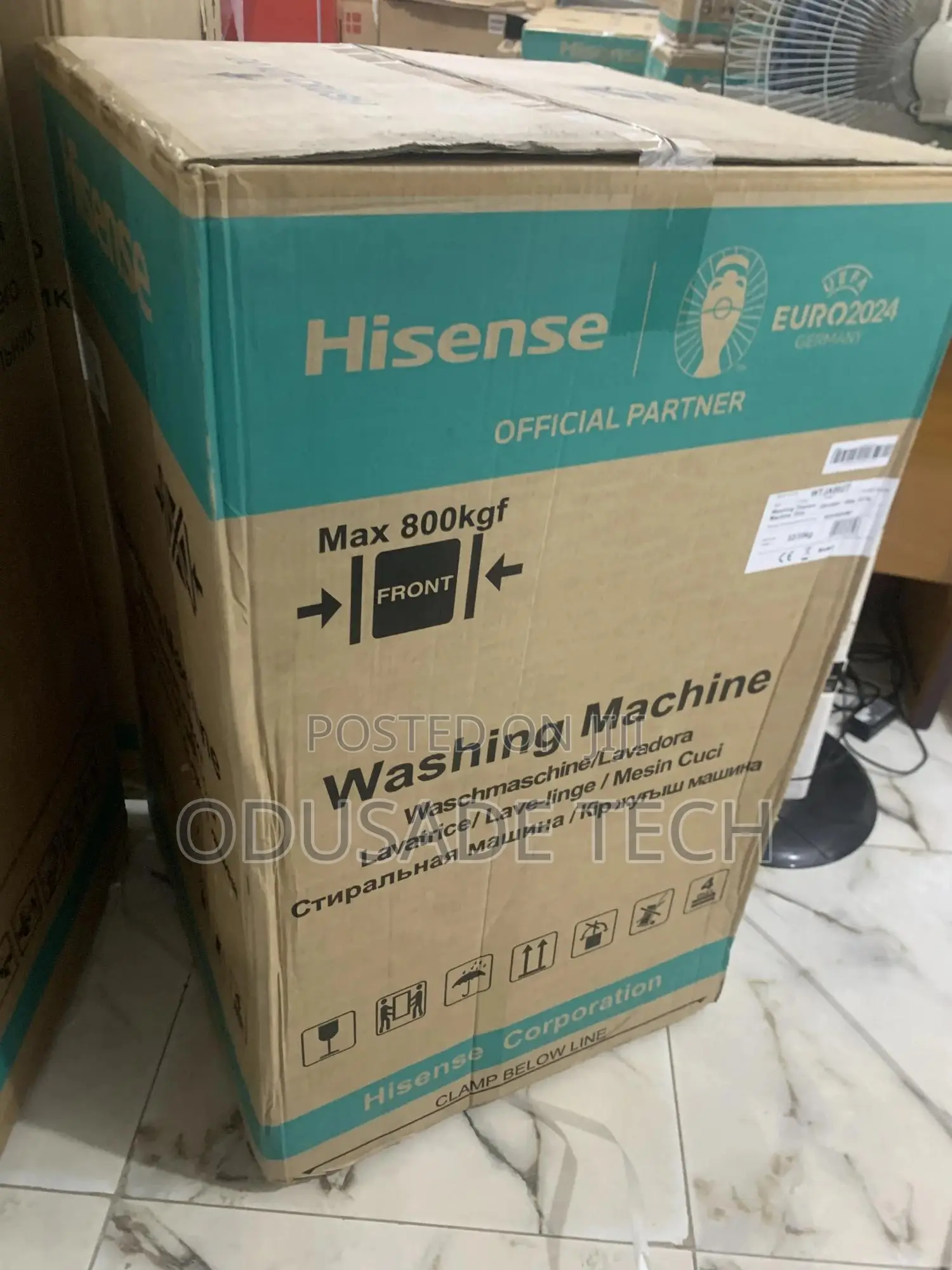 Elite Clean Hisense 8KG Top Load Automatic Washing Machine