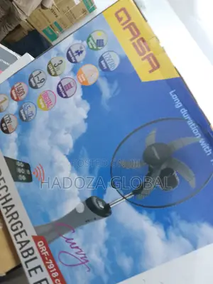 The Good Qasa 18 Inches Rechargeable Fan With Remote