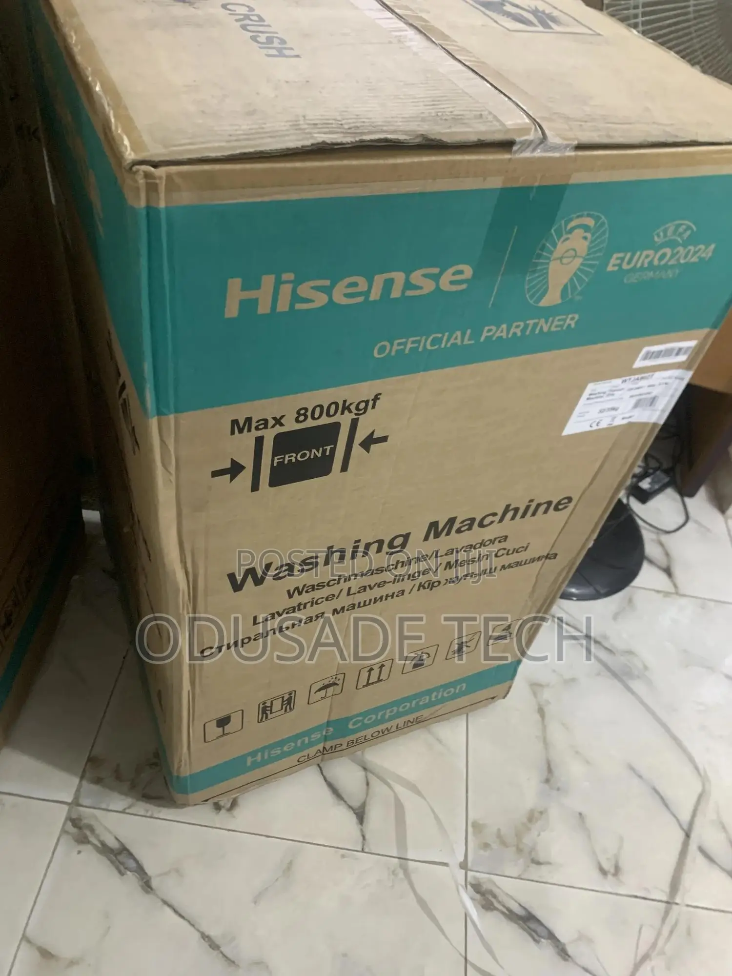 Platinum Plus Hisense 8KG Top Load Automatic Washing Machine