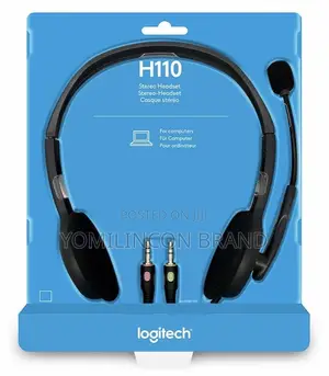 Logitech Corded Stereo Headset H110