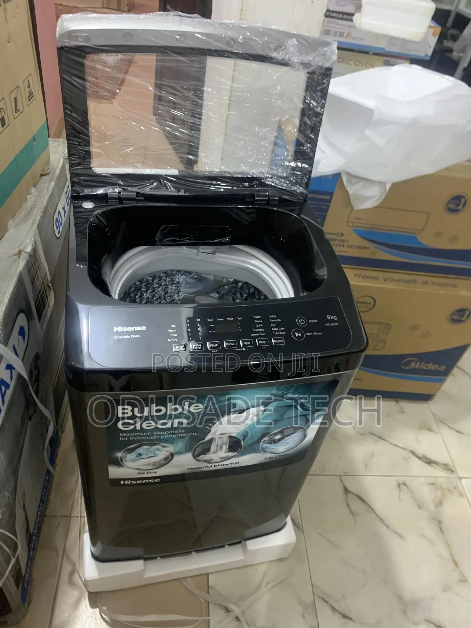 Advanced Hisense 8KG Top Load Automatic Washing Machine