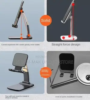 Portable Phone Holder Mobile Compatible iPhone, Smart Phone