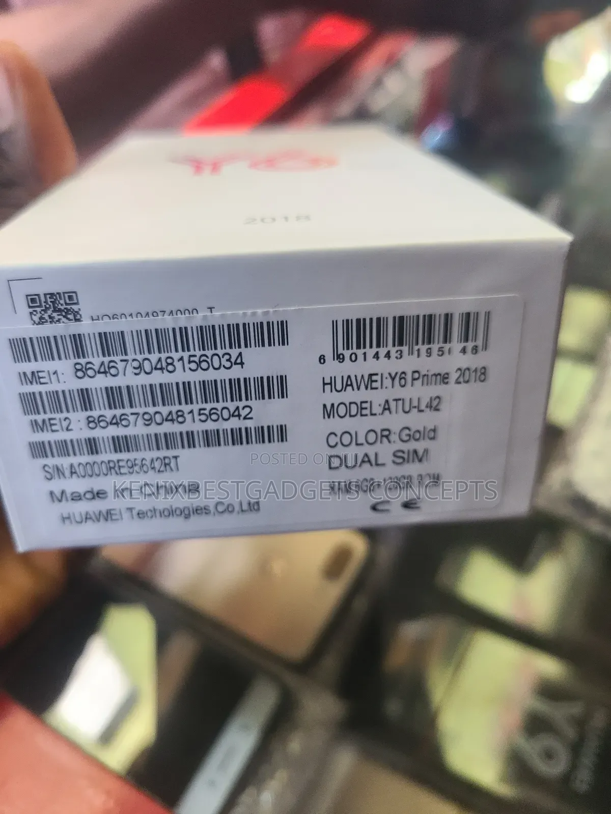 New Huawei Y6 Prime 32 GB