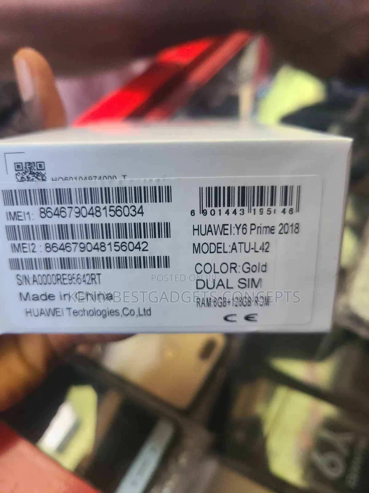New Huawei Y6 Prime 32 GB