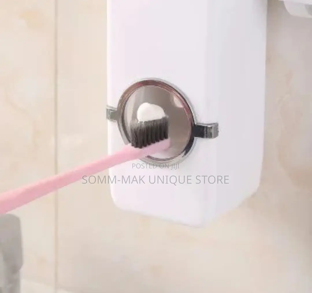 Tooth Paste Dispenser and Brush Holder