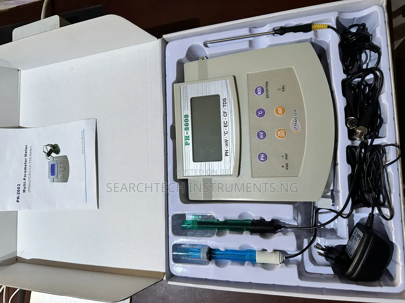 PH Meter Multi-Parameter PH-2603