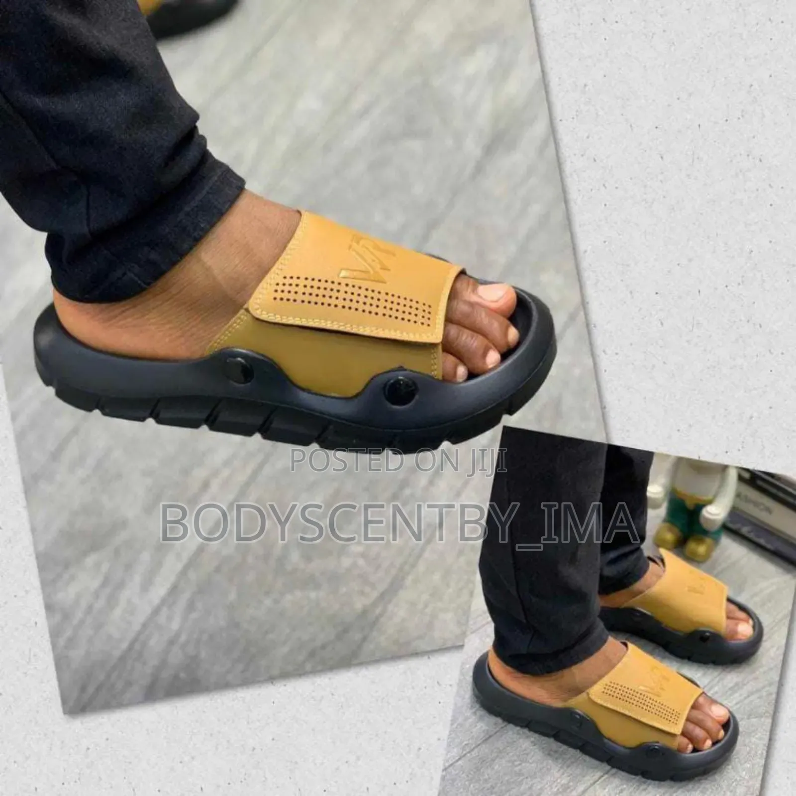 Slide in Luxury Croc